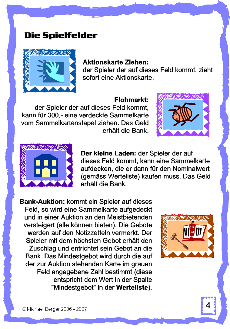 Spieleanleitung Spieleanleitung