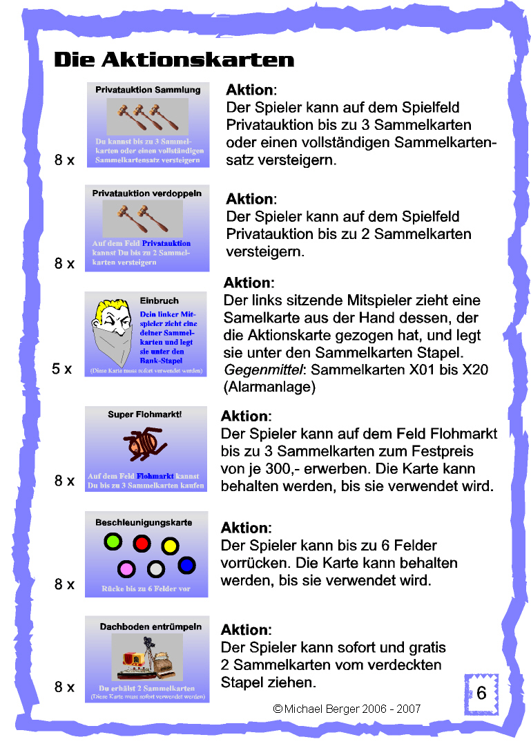 Spieleanleitung Spieleanleitung